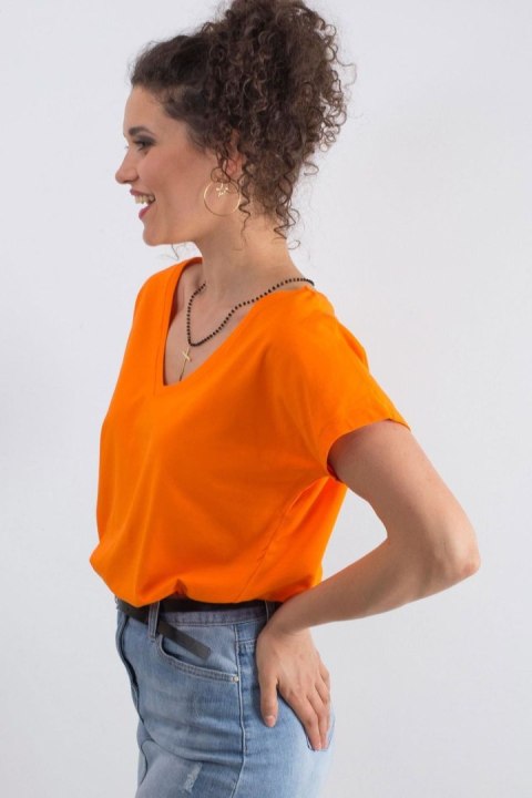 T-shirt Damski Model RV-TS-4832.39P Orange - BFG BFG T-shirt Damski Model RV-TS-4832.39P Orange - BFG BFG