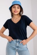 T-shirt Damski Model RV-TS-4832.42P Navy - BFG BFG T-shirt Damski Model RV-TS-4832.42P Navy - BFG BFG
