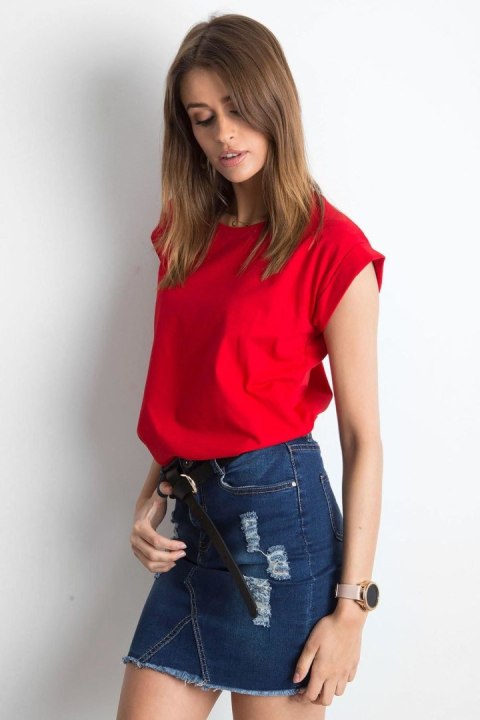 T-shirt Damski Model RV-TS-4833.01P Red - BFG BFG T-shirt Damski Model RV-TS-4833.01P Red - BFG BFG