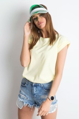 T-shirt Damski Model RV-TS-4833.24P Light Yellow - BFG BFG