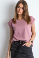 T-shirt Damski Model RV-TS-4833.85P Dark Pink - BFG BFG T-shirt Damski Model RV-TS-4833.85P Dark Pink - BFG BFG