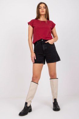 T-shirt Damski Model RV-TS-4833.91P Bordo - BFG BFG