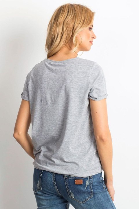 T-shirt Damski Model RV-TS-4838.42P Grey - BFG BFG T-shirt Damski Model RV-TS-4838.42P Grey - BFG BFG