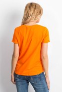 T-shirt Damski Model RV-TS-4838.47P Orange - BFG BFG T-shirt Damski Model RV-TS-4838.47P Orange - BFG BFG