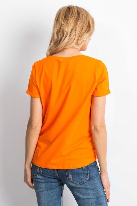 T-shirt Damski Model RV-TS-4838.47P Orange - BFG BFG T-shirt Damski Model RV-TS-4838.47P Orange - BFG BFG