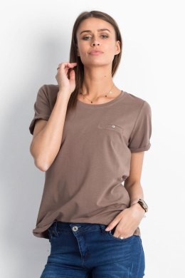 T-shirt Damski Model RV-TS-4838.73P Brown - BFG BFG