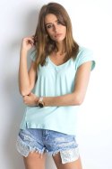 T-shirt Damski Model RV-TS-4839.27P Mint - BFG BFG T-shirt Damski Model RV-TS-4839.27P Mint - BFG BFG