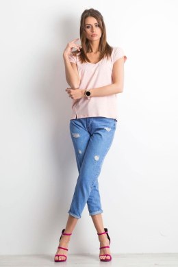 T-shirt Damski Model RV-TS-4839.34P Light Pink - BFG BFG