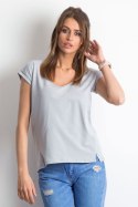 T-shirt Damski Model RV-TS-4839.36P Light Grey - BFG BFG T-shirt Damski Model RV-TS-4839.36P Light Grey - BFG BFG