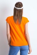 T-shirt Damski Model RV-TS-4839.56P Orange - BFG BFG T-shirt Damski Model RV-TS-4839.56P Orange - BFG BFG