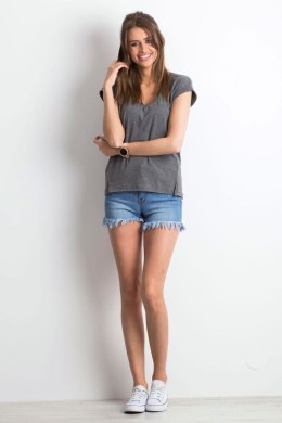 T-shirt Damski Model RV-TS-4839.62P Dark Grey - BFG BFG