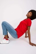 T-shirt Damski Model RV-TS-7666.19 Red - BFG BFG T-shirt Damski Model RV-TS-7666.19 Red - BFG BFG
