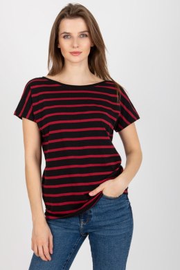 T-shirt Damski Model RV-TS-8568.75 Black/Red - BFG BFG