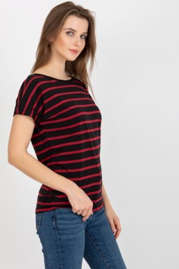 T-shirt Damski Model RV-TS-8568.75 Black/Red - BFG BFG