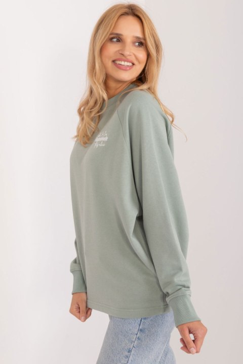 Bluza Damska Model D10088BC02656A Pistacja - Sublevel Sublevel Bluza Damska Model D10088BC02656A Pistacja - Sublevel Sublevel