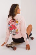 Bluza Damska Model D10600T02568D Light Pink - Sublevel Sublevel Bluza Damska Model D10600T02568D Light Pink - Sublevel Sublevel