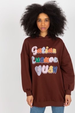 Bluza Damska Model FA-BL-8117.48 Dark Brown - Fancy Fancy