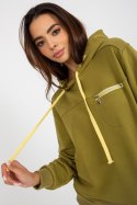 Bluza Damska Model FA-BL-8125.67P Olive - Fancy Fancy Bluza Damska Model FA-BL-8125.67P Olive - Fancy Fancy