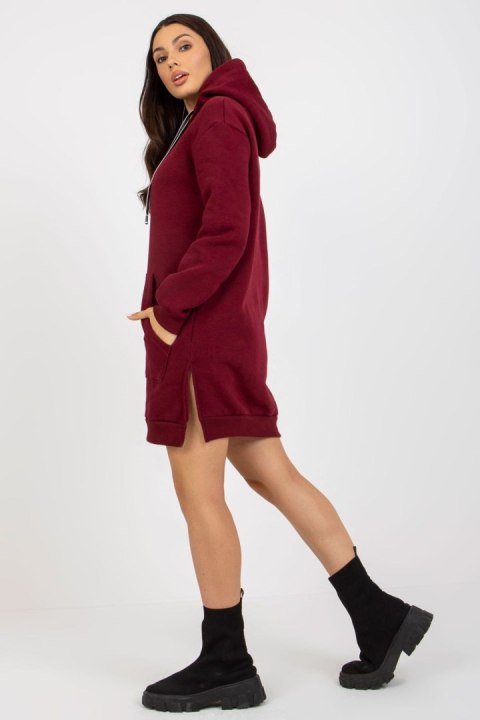 Bluza Damska Model FA-BL-8151.06P Bordo - Fancy Fancy Bluza Damska Model FA-BL-8151.06P Bordo - Fancy Fancy