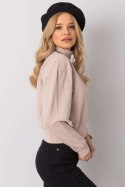 Bluza Damska Model RV-BL-6263.86P Beige - BFG BFG Bluza Damska Model RV-BL-6263.86P Beige - BFG BFG