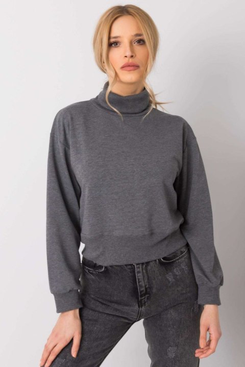 Bluza Damska Model RV-BL-6263.86P Dark Grey - BFG BFG Bluza Damska Model RV-BL-6263.86P Dark Grey - BFG BFG
