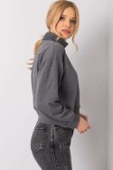 Bluza Damska Model RV-BL-6263.86P Dark Grey - BFG BFG Bluza Damska Model RV-BL-6263.86P Dark Grey - BFG BFG