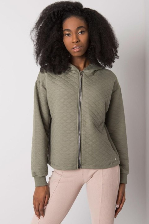 Bluza Damska Model RV-BL-7449.66 Khaki - BFG BFG Bluza Damska Model RV-BL-7449.66 Khaki - BFG BFG