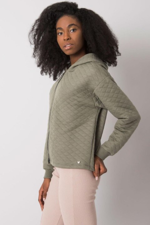 Bluza Damska Model RV-BL-7449.66 Khaki - BFG BFG Bluza Damska Model RV-BL-7449.66 Khaki - BFG BFG