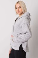 Bluza Damska Model RV-BL-7451.23 Grey - BFG BFG Bluza Damska Model RV-BL-7451.23 Grey - BFG BFG