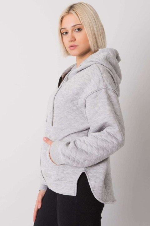 Bluza Damska Model RV-BL-7451.23 Grey - BFG BFG Bluza Damska Model RV-BL-7451.23 Grey - BFG BFG