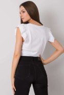 Bluzka Model FA-BZ-7191.10P White - Fancy Fancy Bluzka Model FA-BZ-7191.10P White - Fancy Fancy