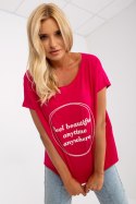 Bluzka Model FA-BZ-7961.86 Fuksja - Fancy Fancy Bluzka Model FA-BZ-7961.86 Fuksja - Fancy Fancy