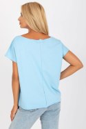 Bluzka Model FA-BZ-7961.86 Light Blue - Fancy Fancy Bluzka Model FA-BZ-7961.86 Light Blue - Fancy Fancy