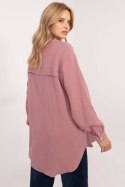Koszula Damska Model D70032M11066D4 Dark Pink - Sublevel Sublevel Koszula Damska Model D70032M11066D4 Dark Pink - Sublevel Sublevel
