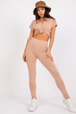 Legginsy Model AP-LG-A-002 Camel - BFG BFG