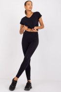 Legginsy Model AP-LG-A-002 Navy - BFG BFG Legginsy Model AP-LG-A-002 Navy - BFG BFG