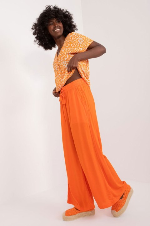 Spodnie Damskie Model D73761M62237D Orange - Sublevel Sublevel Spodnie Damskie Model D73761M62237D Orange - Sublevel Sublevel