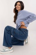 Spodnie Jeansowe Model D80016BD62458M294 Blue - Sublevel Sublevel Spodnie Jeansowe Model D80016BD62458M294 Blue - Sublevel Sublevel