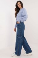 Spodnie Jeansowe Model D80016BD62458M294 Blue - Sublevel Sublevel Spodnie Jeansowe Model D80016BD62458M294 Blue - Sublevel Sublevel