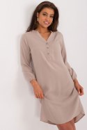 Sukienka Model D73761M30427A Dark Beige - Sublevel Sublevel Sukienka Model D73761M30427A Dark Beige - Sublevel Sublevel
