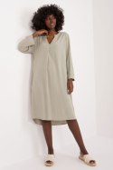 Sukienka Model D73761M30430A Khaki - Sublevel Sublevel Sukienka Model D73761M30430A Khaki - Sublevel Sublevel