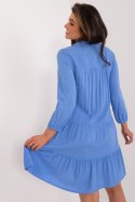 Sukienka Model D73761Z30425A Blue - Sublevel Sublevel Sukienka Model D73761Z30425A Blue - Sublevel Sublevel