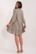 Sukienka Model D73761Z30425A Khaki - Sublevel Sublevel Sukienka Model D73761Z30425A Khaki - Sublevel Sublevel