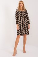 Sukienka Model D73771M30427A Black/Beige - Sublevel Sublevel Sukienka Model D73771M30427A Black/Beige - Sublevel Sublevel