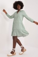 Sukienka Model D73771Z30425A Khaki - Sublevel Sublevel Sukienka Model D73771Z30425A Khaki - Sublevel Sublevel