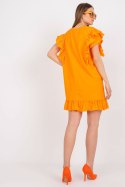 Sukienka Model FA-SK-7017.72P Orange - Fancy Fancy Sukienka Model FA-SK-7017.72P Orange - Fancy Fancy
