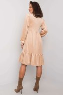 Sukienka Model FA-SK-7530.84P Beige - Fancy Fancy Sukienka Model FA-SK-7530.84P Beige - Fancy Fancy