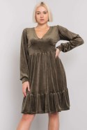Sukienka Model FA-SK-7530.84P Khaki - Fancy Fancy Sukienka Model FA-SK-7530.84P Khaki - Fancy Fancy