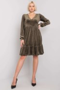 Sukienka Model FA-SK-7530.84P Khaki - Fancy Fancy Sukienka Model FA-SK-7530.84P Khaki - Fancy Fancy