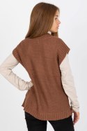 Sweter Model D90027W90785B2 Brown - Sublevel Sublevel Sweter Model D90027W90785B2 Brown - Sublevel Sublevel
